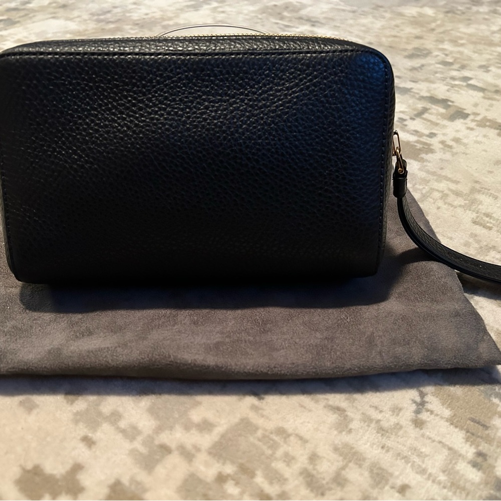 Tom Ford Black Textured Leather Pouch - Picture 6 of 11